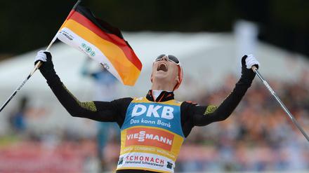 Fahnenträger. Eric Frenzel macht's - auch bei der Olympia-Eröffnungsfeier.