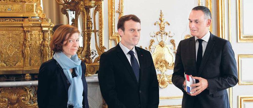 Frankreich ist derzeit treibende Kraft in Europa. Einer der Köpfe hinter den Strategien ist der Europaabgeordnete Danjean (r.).