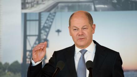 Wird als Finanzminister gehandelt: Hamburgs Erster Bürgermeister Olaf Scholz.