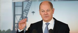 Wird als Finanzminister gehandelt: Hamburgs Erster Bürgermeister Olaf Scholz.