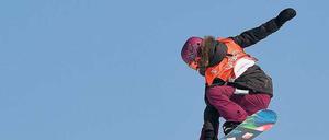 Die Deutsche Silvia Mittermüller geht in Pyeongchang im Big Air an den Start.
