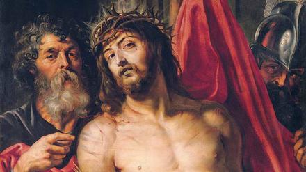 Flämischer Malermeister. „Ecce homo“ von Peter Paul Rubens (vor 1612, Staatl. Eremitage, Sankt Petersburg).