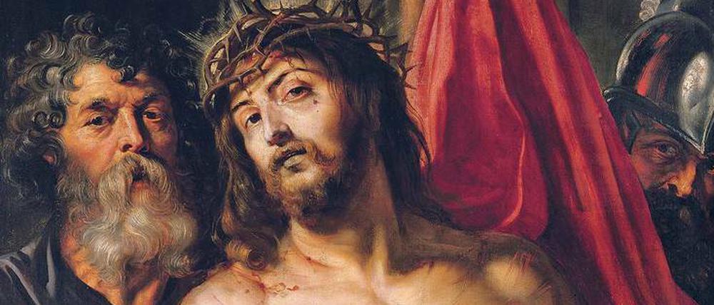 Flämischer Malermeister. „Ecce homo“ von Peter Paul Rubens (vor 1612, Staatl. Eremitage, Sankt Petersburg).