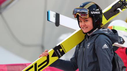Carina Vogt gehört dieses Mal nicht zu den großen Favoritinnen. 