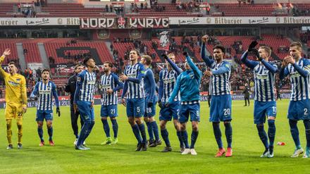Wenn man wenig von Hertha erwartet, wie am Samstag in Leverkusen, zeigt die Mannschaft plötzlich ein klasse Spiel. 