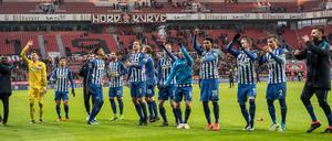 Wenn man wenig von Hertha erwartet, wie am Samstag in Leverkusen, zeigt die Mannschaft plötzlich ein klasse Spiel. 