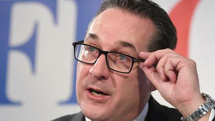 Österreichs Vizekanzler Heinz-Christian Strache (FPÖ).