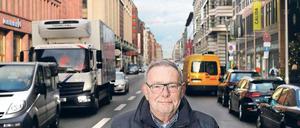Zeitzeuge. Nach der Wende war Rainer Boldt Chef der Interessengemeinschaft der Gewerbetreibenden an der Friedrichstraße.