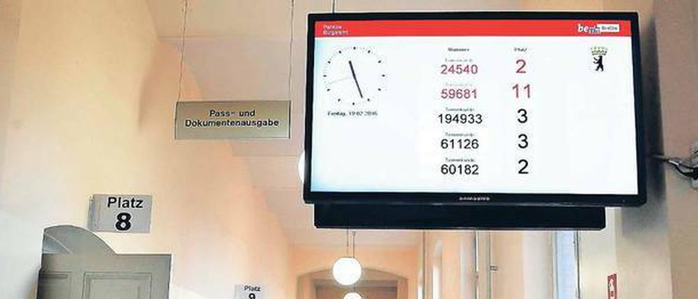 Bei der Anzeige klappt’s schon. In vielen Bereichen der Berliner Verwaltung mangelt es aber noch an der Digitalisierung.