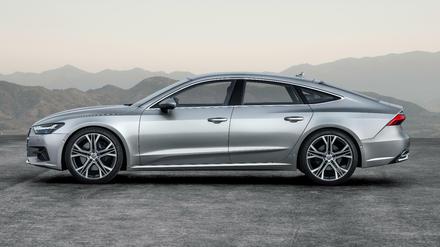 Länger und niedriger: Der neue Audi A7 Sportback.
