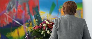 Blumen für Merkel, wie hier vom Zentralverband Gartenbau? Der Berliner Kreis der CDU übt Kritik.