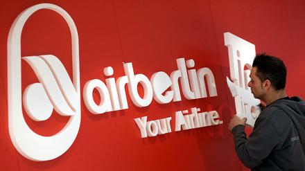 Wer möchte gern so heißen? Ein Messestand von Air Berlin aus dem Jahr 2014.