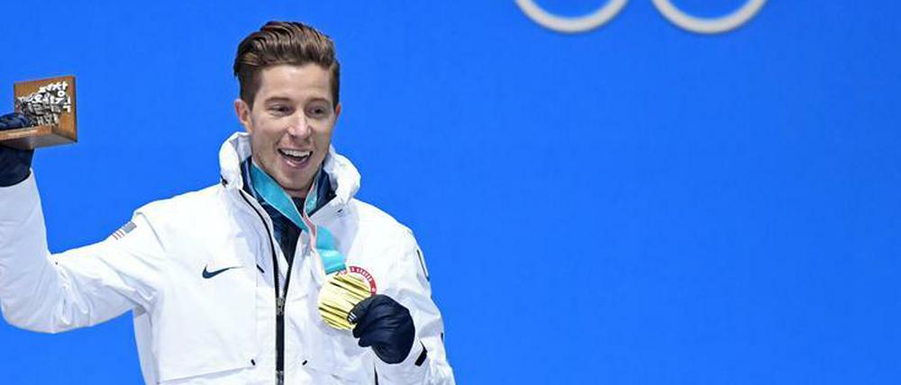 Shaun White hat es wieder geschafft und ist zur Freude seiner Fans zum dritten Mal Olympiasieger.