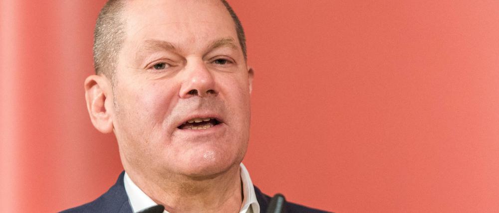 Olaf Scholz wird kommissarischer Parteichef der SPD.
