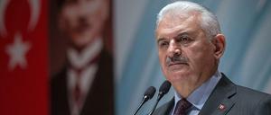 Der Ministerpräsident der Türkei, Binali Yildirim 