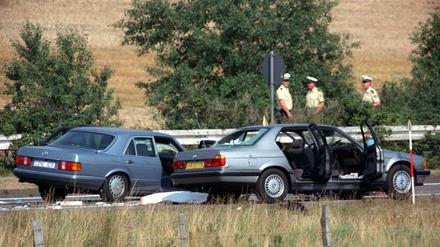 Auf der Autobahn 3 bei Bad Honnef endete im August 1988 das Geiseldrama, bei dem drei Menschen starben.