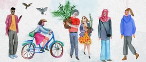 Montage: Tagesspiegel, Schuber , Foto: Getty Images/iStockphoto