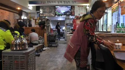 Guten Appetit! Es gibt Essen in Pyeongchang.