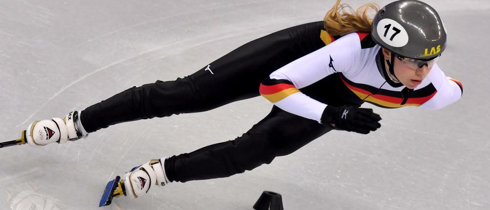 Deutsche Shorttrack-Königin. Anna Seidel will auch die olympischen Kurven meistern.