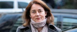 Mit sich selbst im Reinen - die geschäftsführende Familienministerin Katarina Barley.