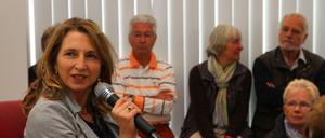 Feine Antennen: Pascale Hugues. 