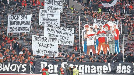 50+1 ist unantastbar? Das wünschen sich jedenfalls viele Fußballfans, auch die des VfB Stuttgart.