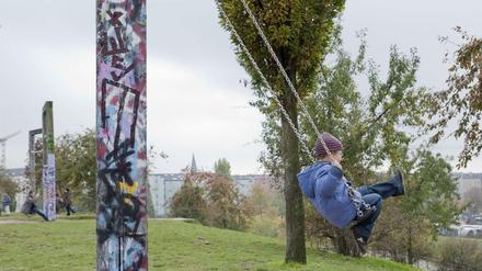 Freies Spiel im Mauerpark. 