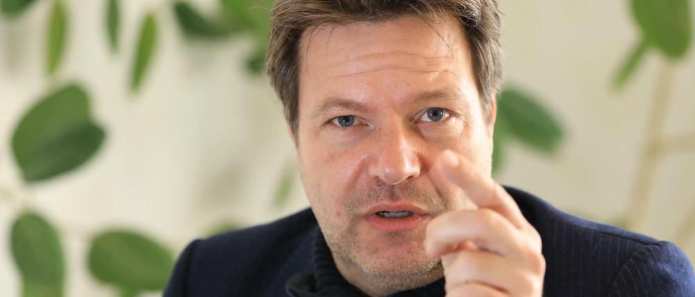 Robert Habeck, Schriftsteller und Politiker (Bündnis 90/Die Grünen), seit dem 27. Januar 2018 Bundesvorsitzender der Grünen.