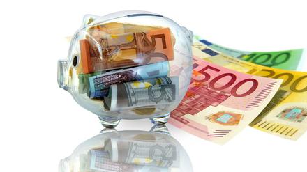 Volle Sparschweine beziehungsweise Sparkonten haben die Kunden der Mittelbrandenburgischen Sparkasse.