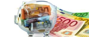 Volle Sparschweine beziehungsweise Sparkonten haben die Kunden der Mittelbrandenburgischen Sparkasse.