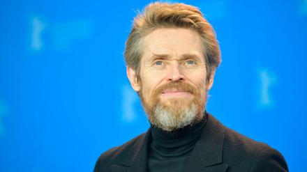 Der Schauspieler Willem Dafoe beim Berlinale-Presstermin.