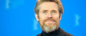 Der Schauspieler Willem Dafoe beim Berlinale-Presstermin.