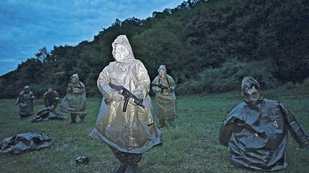 Szene aus Jan Geberts Dokumentation „When the War Comes“. 