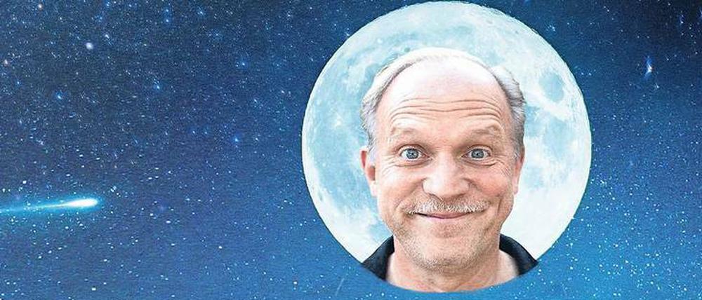 Mann im Mond. Tukur, gesichtet von seinen Rhythmus Boys.
