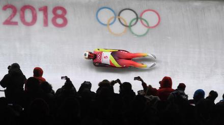 Dajana Eitberger gehört zu den besten deutschen Rodlerinnen. 