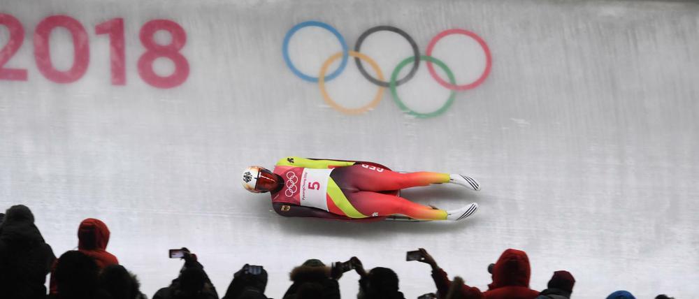 Dajana Eitberger gehört zu den besten deutschen Rodlerinnen. 