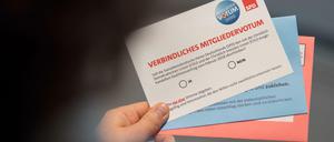 Die eidesstattliche Versicherung muss bei der SPD-Mitgliederabstimmung mitabgegeben werden.