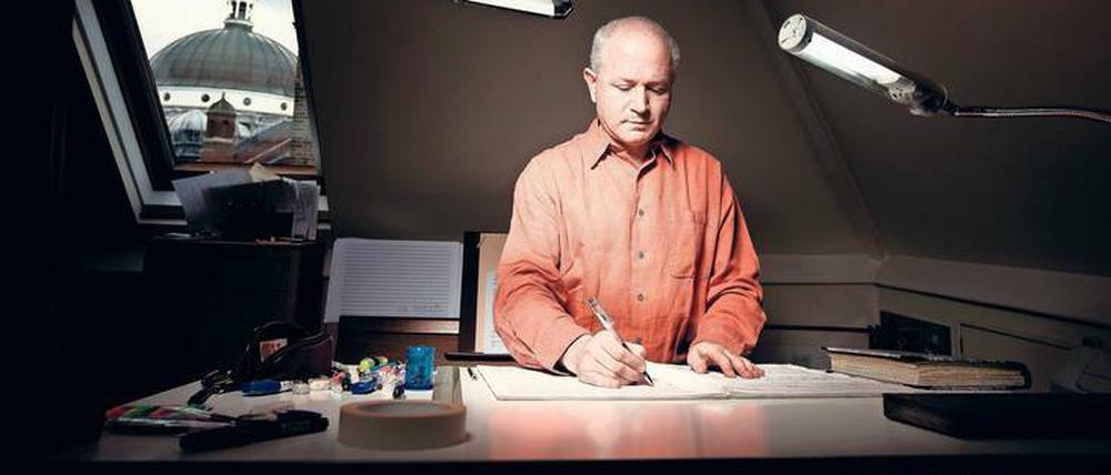 Tonsetzer. Der Komponist und Dirigent George Benjamin bei der Arbeit.