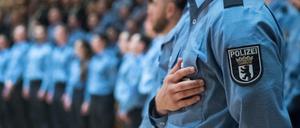 Die Personaldecke bei der Berliner Polizei ist dünn.