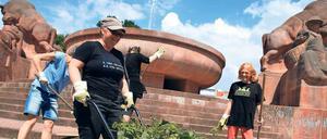 Bei Aktionstagen wie hier im vergangenen Sommer am Arnswalder Platz haben die Berliner viel Initiative gezeigt.