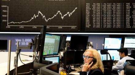 Steigende Kurse locken die Anleger, fallende schrecken ab. 