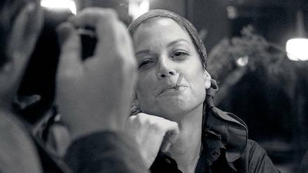 Rauch und Rausch. Marie Bäumer spielt Romy Schneider.