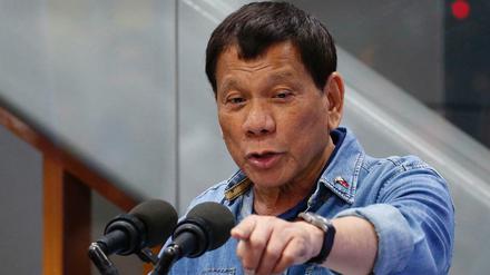 Berüchtigt für seine Reden: Rodrigo Duterte, Präsident der Philippinen