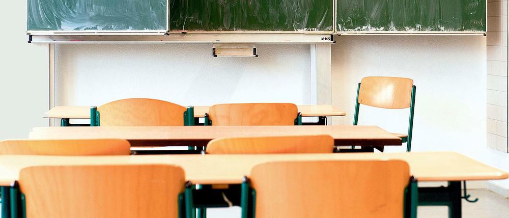 Ein leeres Klassenzimmer (Symbolbild).