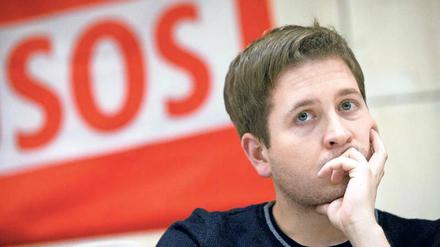 Überzeugungstäter. Kevin Kühnert ist so gefragt wie nie. Ein Privatleben habe er derzeit „nur nachts“. 