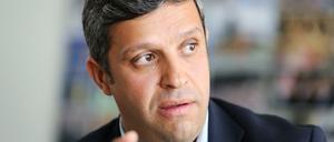 Der Berliner SPD-Fraktionschef Raed Saleh (SPD).