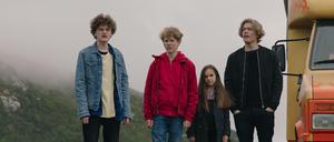 Jakob Dyrud, Tage Hogness, Tiril Marie Høistad Berger und Jonas Oftebro in "Los Bando".