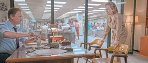 Alte Schule. „Washington Post“-Chefredakteur Ben Bradlee (Tom Hanks) und seine Verlegerin (Meryl Streep). 