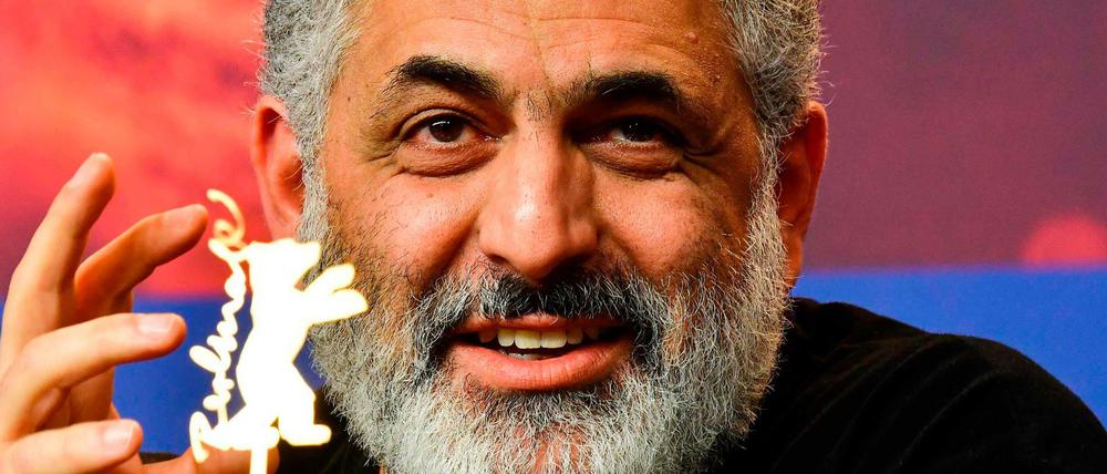 Mani Haghighi auf der Pressekonferenz zu "Khook".