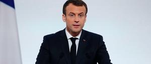 Frankreichs Präsident Emmanuel Macron unterscheidet zwischen "Wirtschaftsflüchtlingen" und schutzbedürftigen Asylbewerbern. 